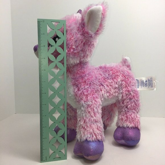 Build A Bear Workshop Plush Twinkle Deer Pink Sparkle Reindeer Stuffed Animal - Picture 11 of 12
